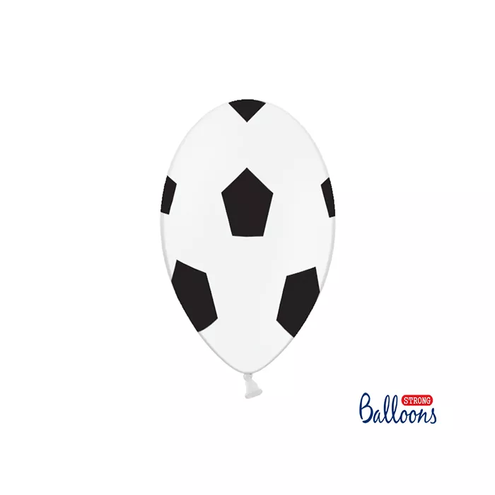 Balónky fotbalový míč - 6 Ks