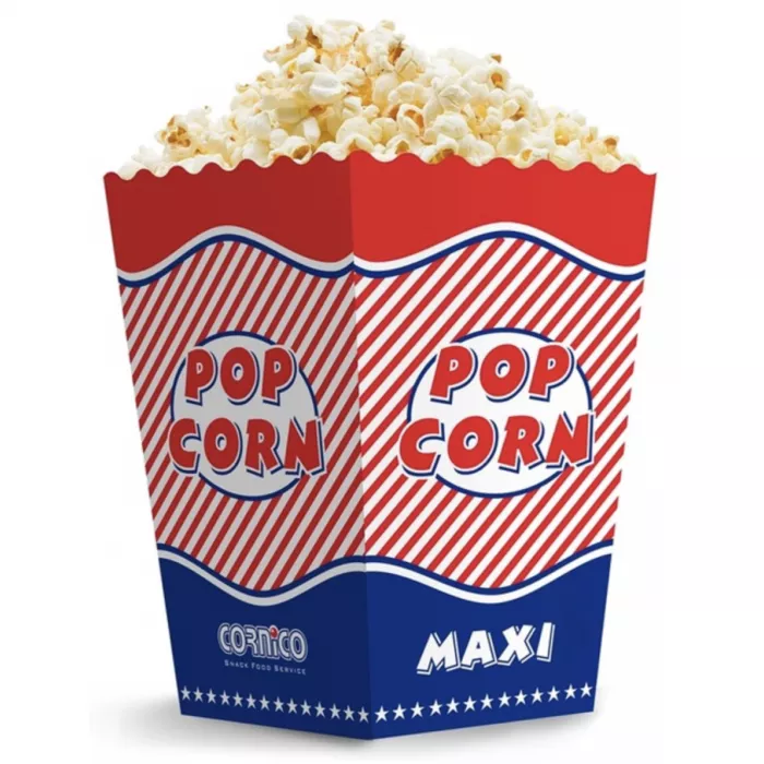 Papírové obaly - Krabička 4,5 L popcorn MAXI BAG