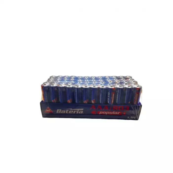 Baterie AAA 60ks - modré Slaný
