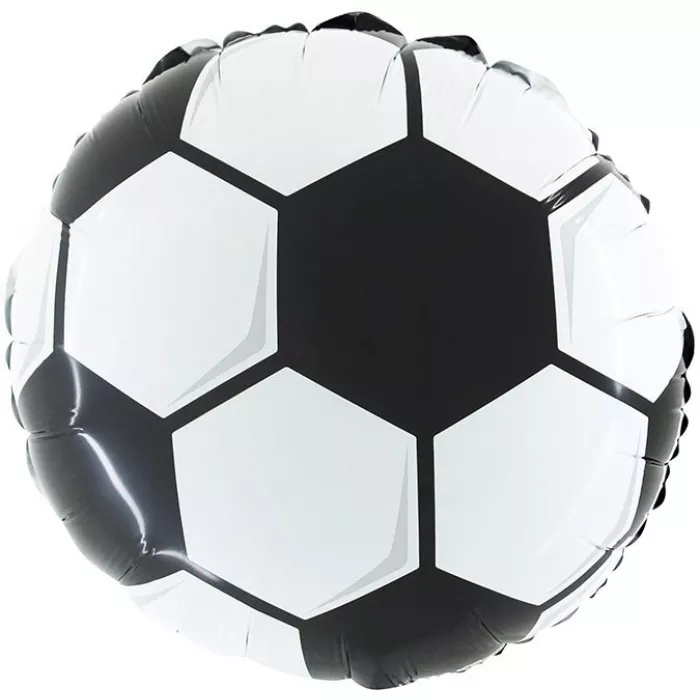 Fotbalový míč - Bílo černý