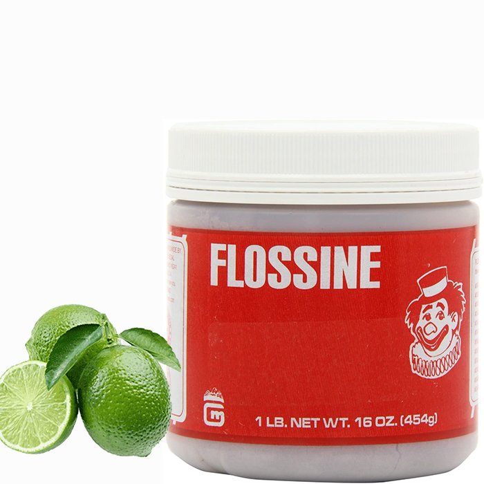 Flossine barvivo 454g - Limetka