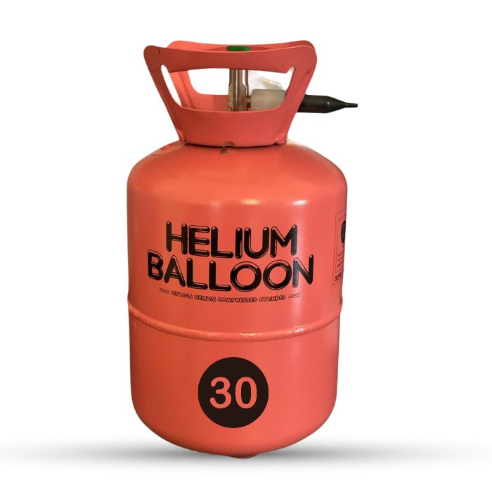 Jednorázová tlaková láhev - Na 30 balónků
