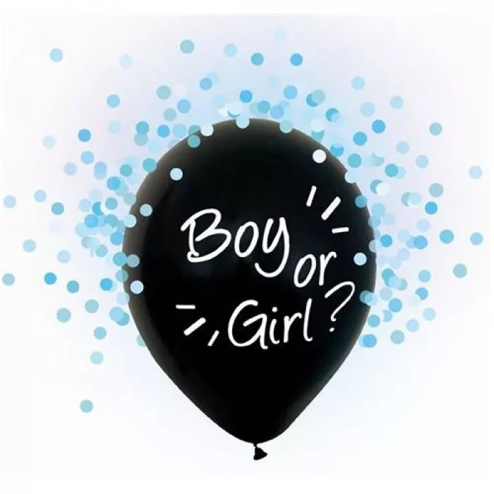 Oznamovací balónky chlapec nebo dívka - 4 Ks